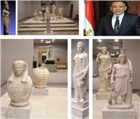 إستعداداً لإفتتاحه.. «أمين الآثار» يتفقد المتحف اليوناني الروماني بالإسكندرية