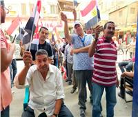 اقبال كبير من أهالي مصر الجديدة على مقرات الشهر العقاري لتحرير توكيلات تأييد للرئيس السيسي