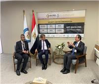 الملا يعقد مباحثات استثمارية بترولية مصرية متنوعة مع رؤساء شركات البترول العالمية 