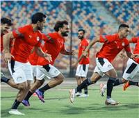منتخب مصر يخوض تدريبًا استشفائيًا استعدادًا لمباراة الجزائر 