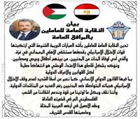 عمال المرافق   نقف مع الدولة المصرية بقيادة الرئيس السيسي لدعم القضية الفلسطينية