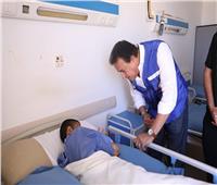 وزير الصحة يوجه  بتكثيف خدمات الدعم النفسي للناجين والناجيات من المرضي القادمين من  غزة  
