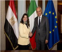 وزيرة الهجرة تلتقي وزير الداخلية الإيطالي لتدشين المركز المصري الإيطالي للتدريب والتأهيل