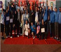 ٣٥ لاعب فى المسابقة الوطنية للاولمبياد الخاص المصري في التنس 