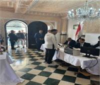   توافد أعضاء الجالية المصرية بالجزائر للإدلاء بأصواتهم في الانتخابات الرئاسية