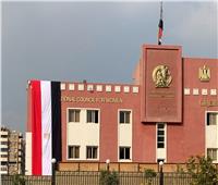 القومى للمرأة يعلق علم مصر على مبنى المجلس استعدادا للانتخابات الرئاسية 2024 