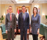 وزير الصحة يبحث سبل التعاون مع السفير الألماني لتقديم المساعدات الصحية للأشقاء الفلسطينيين