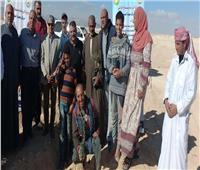 دعم مزارعي ومنتفعى شمال وجنوب سيناء لزيادة جذب السكان