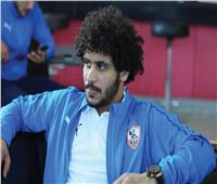 لاعبو الزمالك يحتفلون بعيد ميلاد عبد الله جمعة وسيد نيمار