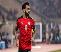 محمد صلاح يسجل هدف التعادل لمنتخب مصر أمام موزمبيق من ركلة جزاء 