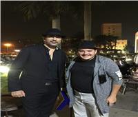 الفنان إبراهيم أبو شقرة يقدم دور الأب فى  "مسرحية الحجاب"