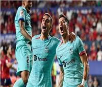 برشلونة يهزم اونيونيستا سالامنكا بثلاثية في كأس ملك إسبانيا 