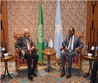 «أبو الغيط» يلتقي رئيس جمهورية الصومال الفيدرالية في القاهرة