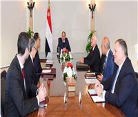 الرئيس عبد الفتاح السيسي يناقش خطط المجموعة لإنتاج الطاقة المتجددة في مصر