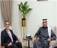 رئيس قطاع الشؤون السياسية الدولية بالجامعة العربية يستقبل سفير الهند بمصر 