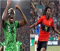 موعد مباراة نيجيريا وأنجولا بكأس الأمم الأفريقية