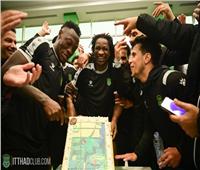 الاتحاد السكندري يحتفل بعودة مابولولو بعد تألقه في كأس الأمم الإفريقية 