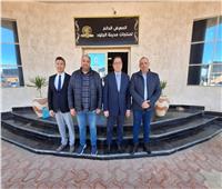 مدينة الجلود تستقبل سفير كازاخستان للترويج للصادرات المصرية 