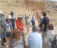     وفد سياحي أسباني يزور منطقة «تل العمارنة» الأثرية في المنيا