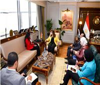 وزيرة الهجرة تلتقي بشركة عالمية في مصر للتعاون بملف التدريب من أجل التوظيف