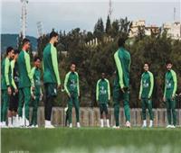 هطول الأمطار على ملعب تدريب الزمالك بالجزائر استعداداً لموقعة أبوسليم 