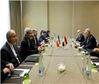 وزير الخارجية يلتقي نظيره الإيراني على هامش اجتماعات مجلس حقوق الإنسان بجنيف