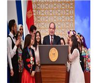 الرئيس السيسي : مصر اختارت طريق العمل والتنمية وتحمل الصعاب من أجل دولة متقدمة