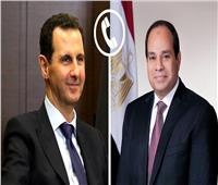 الرئيس عبد الفتاح السيسي يجري اتصالًا هاتفيًا بالرئيس السوري