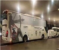 حافلة الزمالك تصل إلى ستاد القاهرة لخوض مباراة مودرن فيوتشر 