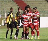 انطلاق مباراة بلدية المحلة والمقاولون العرب في الدوري