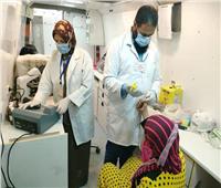 خدمات علاجية مجانية للفئات الأولي بالرعاية في قري محافظة المنيا