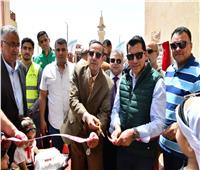 وزير الرياضة ومحافظ شمال سيناء يقوما بجولة تفقدية بالمدينة الشبابية بالعريش