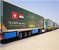 «بيت الزكاة» يطلق 115 شاحنة إلى «غزة» بالتعاون مع صندوق تحيا مصر