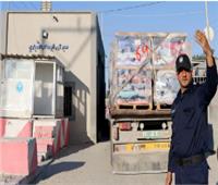 انطلاق 200 شاحنة مساعدات لمعبر كرم أبو سالم قبل دخولها غزة