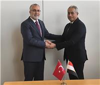 وزير العمل يلتقى نظيره التركي لبحث  التعاون في الملفات المشتركة..بجنيف.