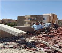   تنفيذ إزالات فورية لمخالفات بناء  في حملات مكبرة بمدينة العبور