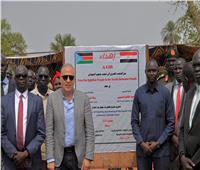 تدشين "مشروع أعمال التطهيرات بمجرى بحر الغزال" بمدينة بنتيو بدولة جنوب السودان