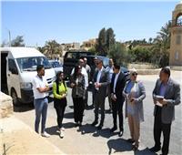 محافظ الفيوم يتابع آخر الإجراءات لوضع الاشتراطات البنائية الجديدة بقرية تونس السياحية