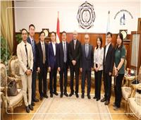 وفد صينى رفيع المستوى يزور المركز القومي للبحوث