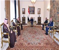 السيسي يشدد على أهمية تكثيف التنسيق المصري السعودي إزاء الأزمات الجارية في المنطقة