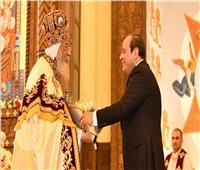 الرئيس السيسي يطمئن هاتفيا على قداسة البابا تواضروس الثاني