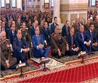 الرئيس السيسي أدي صلاة الجمعة بمسجد المشير طنطاوي