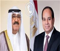 الرئيس السيسي لـ أمير الكويت: لن نتوانى عن تقديم الدعم للحفاظ على استقرار المنطقة