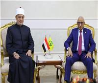 محافظ شمال سيناء يستقبل مفتي الجمهورية لبحث سُبل التعاون المشترك
