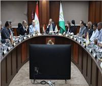 محافظ الجيزة يترأس اجتماع مجلسي إدارة منطقتي عرب أبو ساعد بالصف وجرزا بالعياط  
