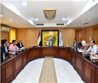 محافظ الفيوم يبحث إعادة تشغيل وحدة التغويزاللاهوئي لإنتاج الطاقة الكهربائية بقرية قلهانة