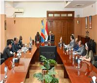 وزيرالري يستقبل وزيرة البيئة بجمهورية الكونغو الديمقراطية لدعم التعاون الثنائي  