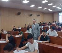 متابعة ميدانية مكثفة تضمن انضباط امتحانات جامعة دمياط الأهلية