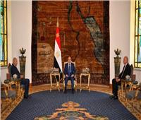  الرئيس السيسي يستقبل أمين عام جامعة الدول العربية