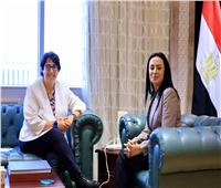 وزيرة التضامن الاجتماعي تلتقي رئيسة مجلس « مدارس البكالوريا الدولية » في مصر